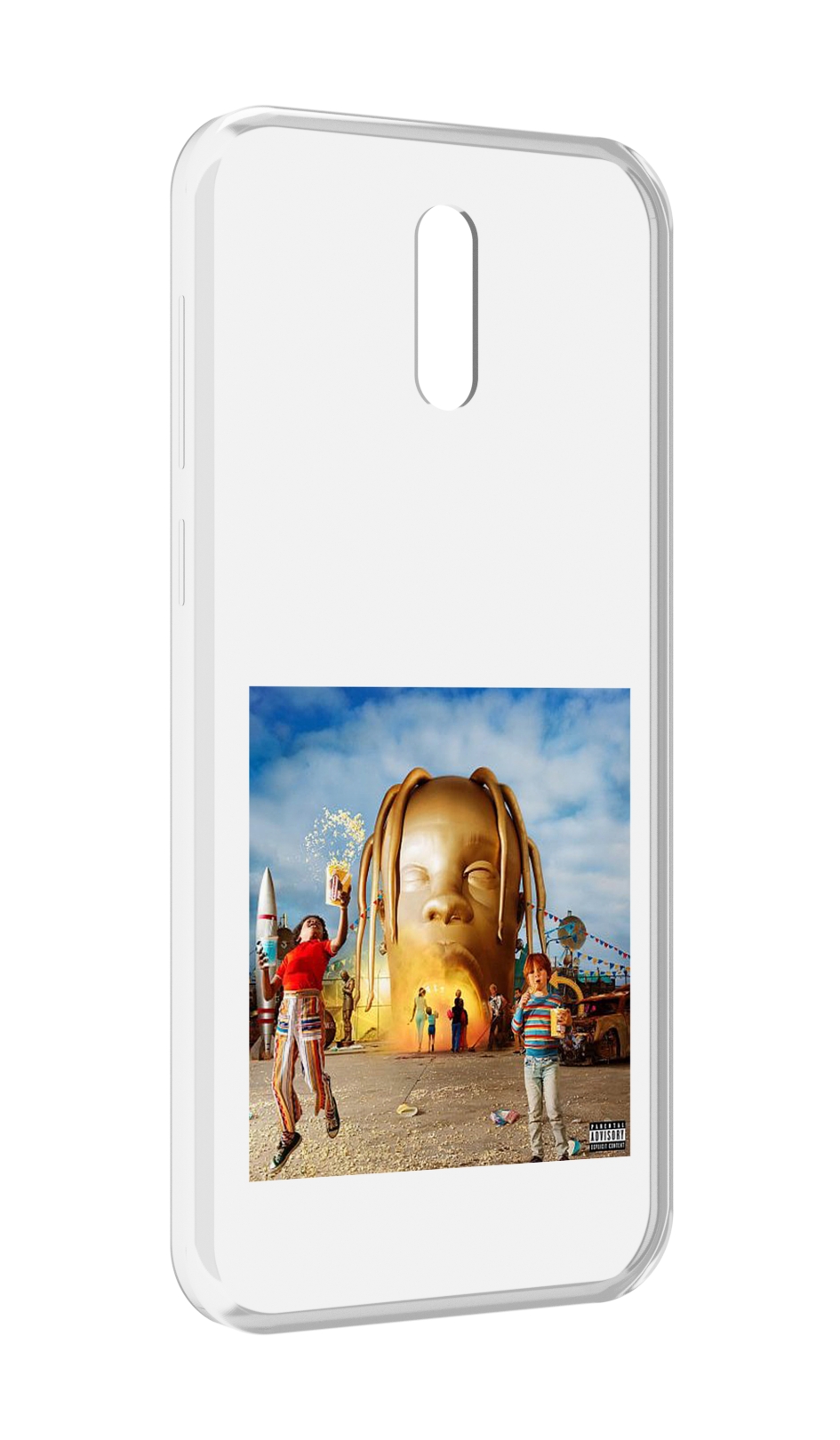 

Чехол MyPads Travis Scott - Astroworld для Alcatel 3L (2019), Прозрачный, Tocco