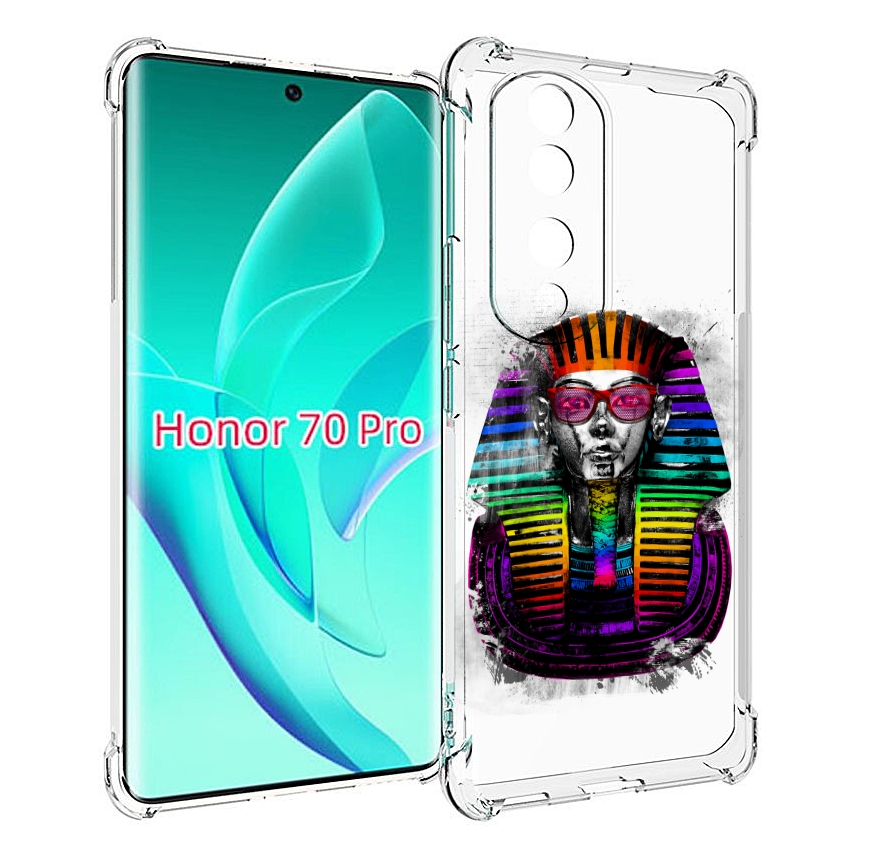 

Чехол MyPads модная богиня для Honor 70 Pro / 70 Pro Plus, Прозрачный, Tocco