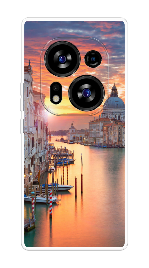 

Чехол на Tecno Phantom X2/X2 Pro "Восход 11", Розовый;оранжевый, 303350-2