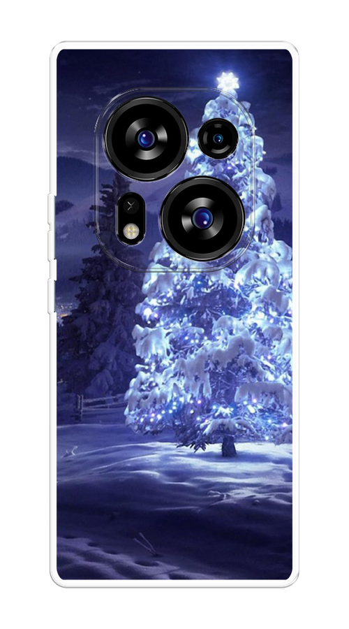

Чехол на Tecno Phantom X2/X2 Pro "Зима 4", Синий;черный;белый, 303350-2