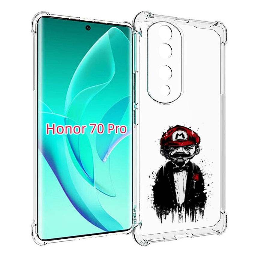 

Чехол MyPads марио для Honor 70 Pro / 70 Pro Plus, Прозрачный, Tocco