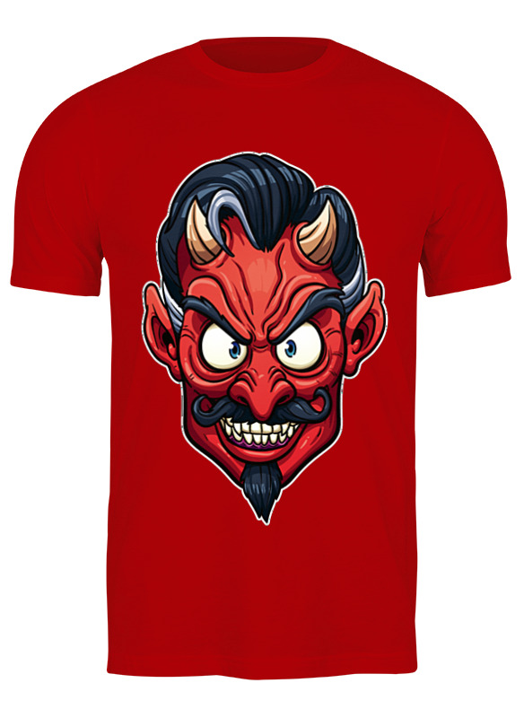 

Футболка мужская Printio Devil mask 2659101 красная 3XL, Красный, Devil mask 2659101