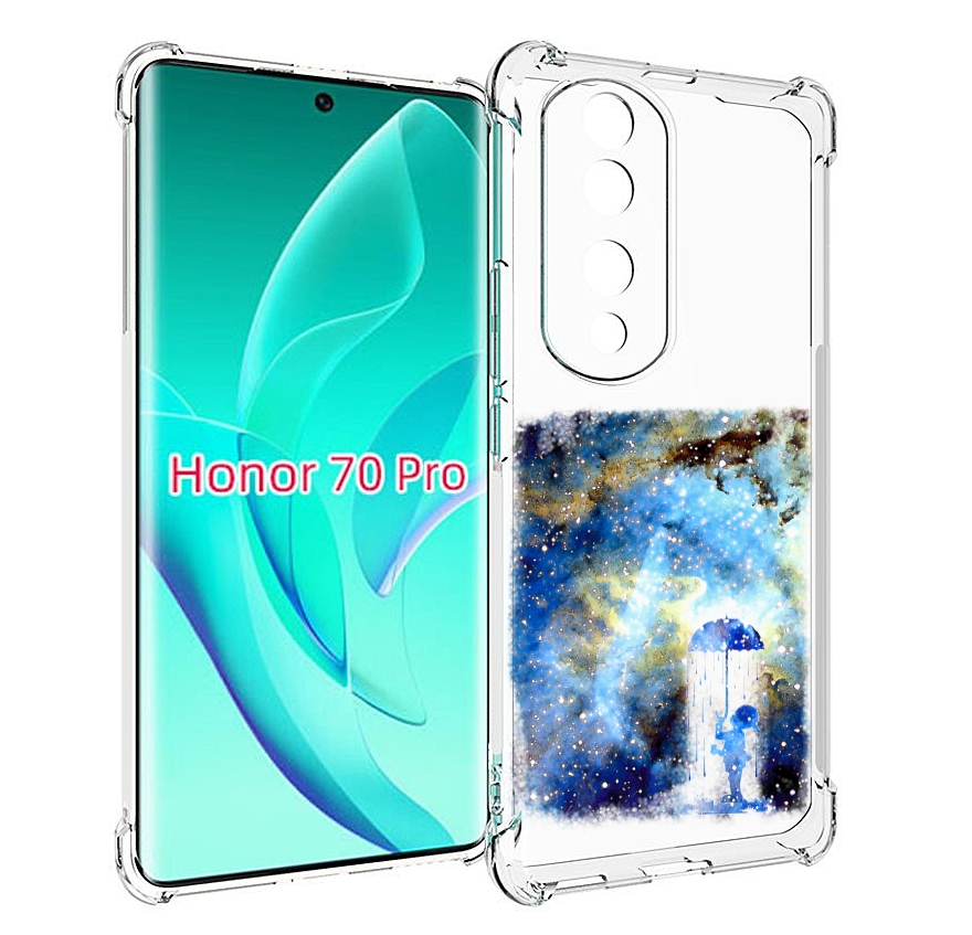 

Чехол MyPads мальчик в небе для Honor 70 Pro / 70 Pro Plus, Прозрачный, Tocco