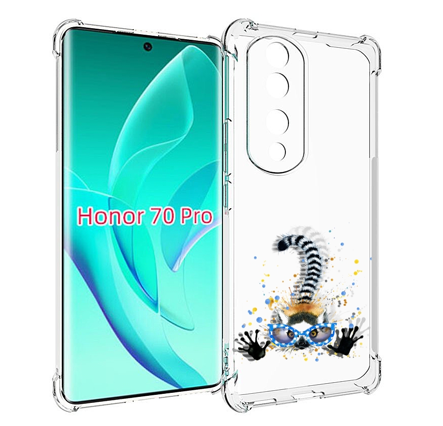 

Чехол MyPads лямур для Honor 70 Pro / 70 Pro Plus, Прозрачный, Tocco