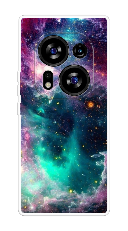 

Чехол на Tecno Phantom X2/X2 Pro "Звездные облака", Розовый;бежевый, 303350-2