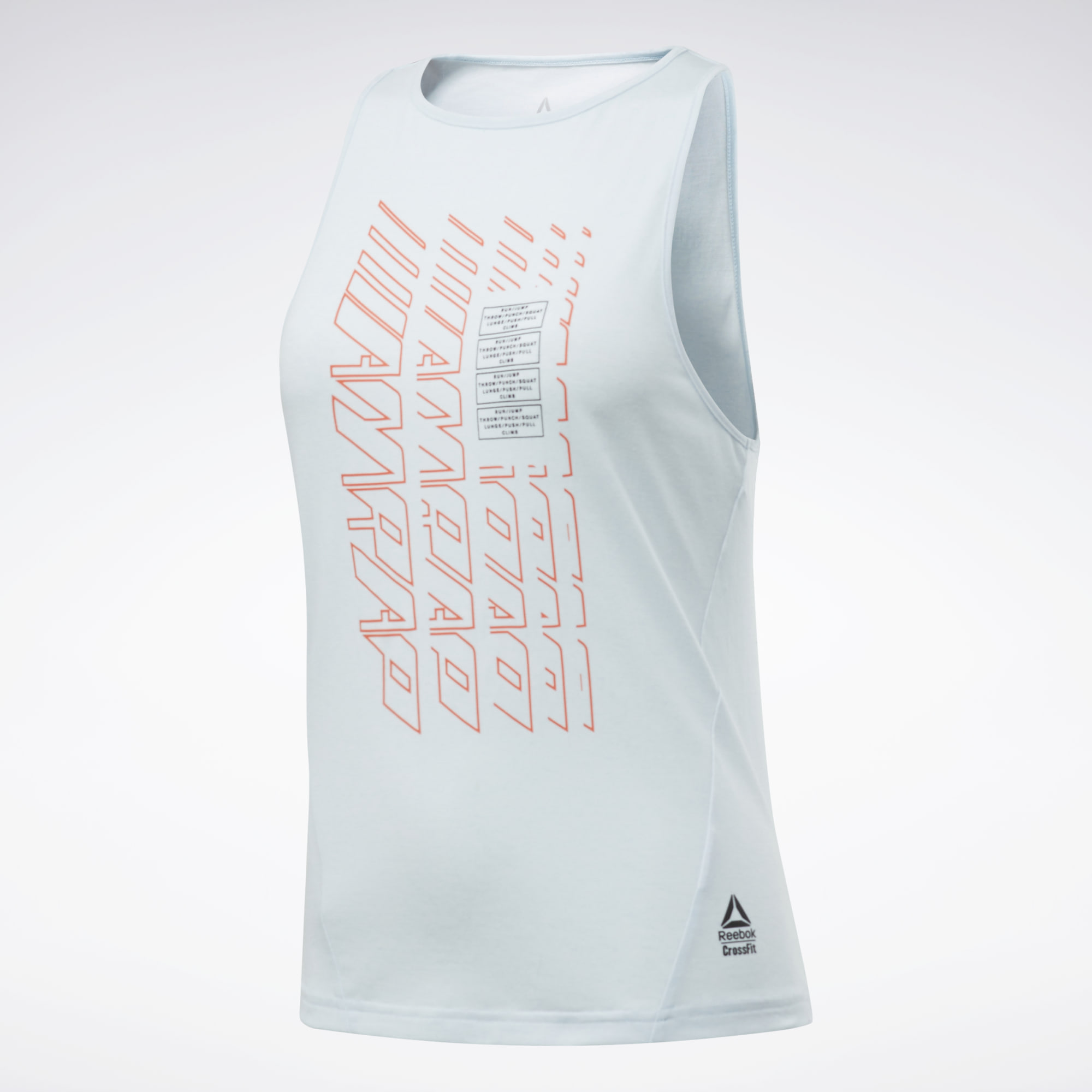 Майка женская Reebok FJ5305 голубая L 1390₽