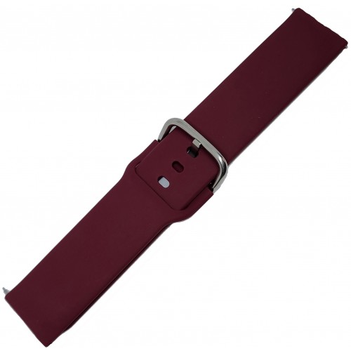 

Ремешок для смарт-часов BandRate Smart RBRS129BOR-20MM, Бордовый, RBRS129BOR-20MM