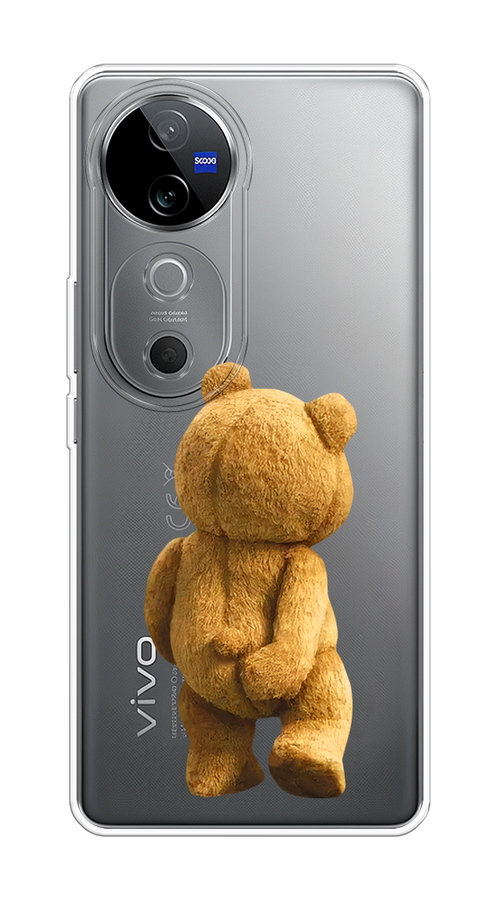 

Чехол на Vivo V40 "Медвежья спина", Коричневый;прозрачный, 2611450-1