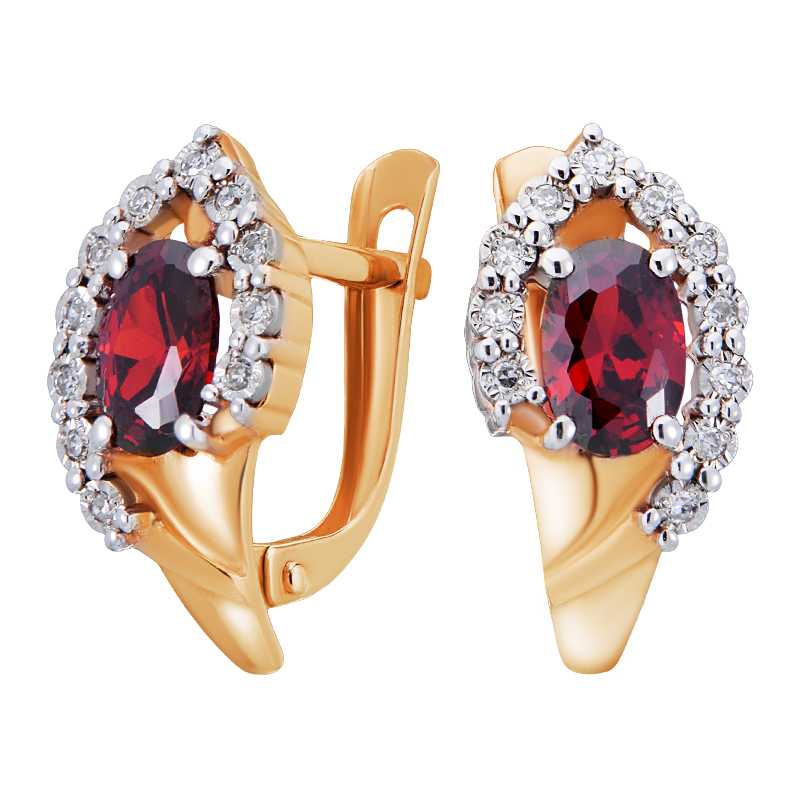 

Серьги из красного золота с бриллиантом ЮВЕЛИР КАРАТ 3226203/9г, 3226203/9г