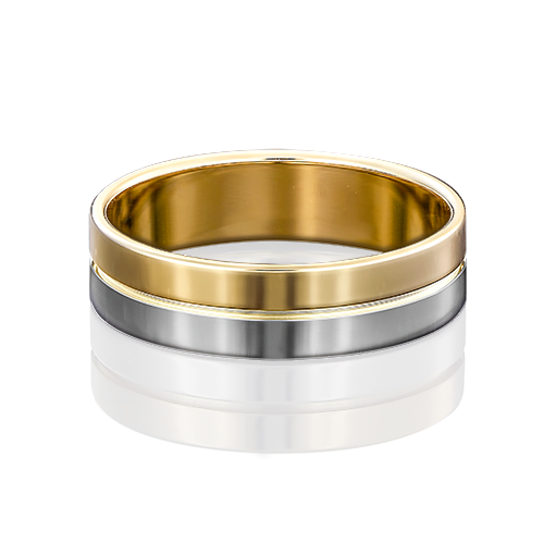 

Кольцо из белого золота/желтого золота р.  PLATINA jewelry 01-3459-00-000-1121-39, 01-3459-00-000-1121-39_p1