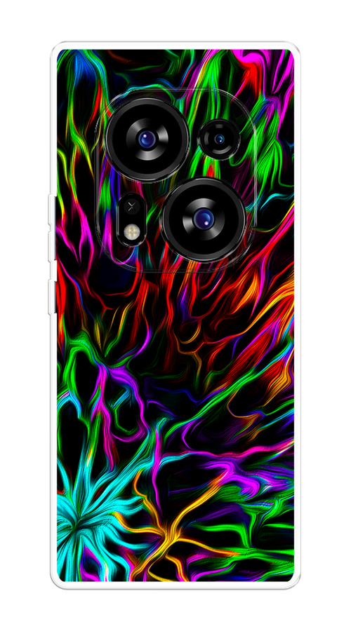 

Чехол на Tecno Phantom X2/X2 Pro "Разноцветные разводы", Голубой;зеленый;оранжевый, 303350-3