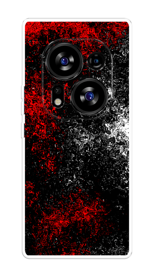

Чехол на Tecno Phantom X2/X2 Pro "Монотипия", Красный;черный;белый, 303350-3