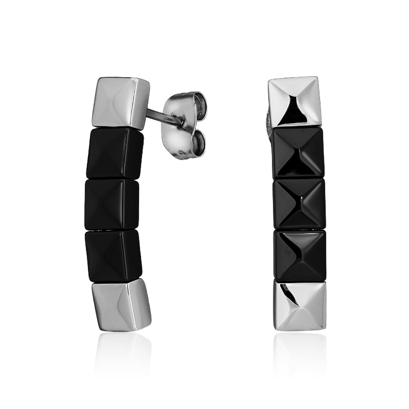 

Серьги из стали с керамикой ЮВЕЛИР КАРАТ SCT-019, SCT-019
