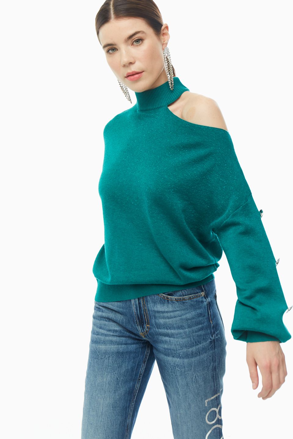 

Джемпер женский Guess зеленый, W0YR91-Z2OV0