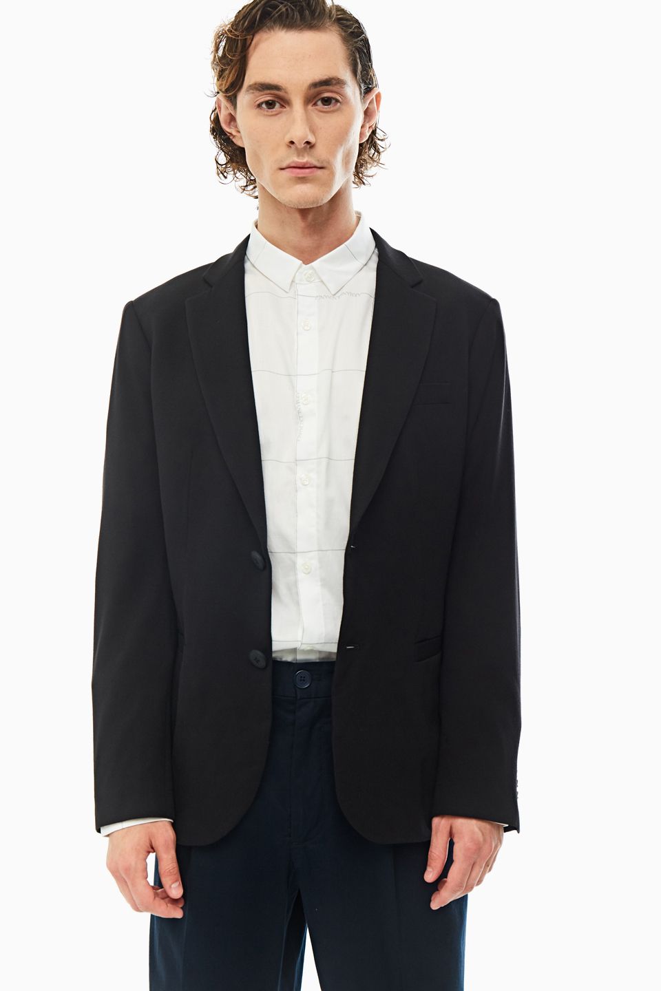 

Пиджак мужской Armani Exchange 3HZGG7 ZNG7Z 1200 черный 38 IT, 3HZGG7 ZNG7Z 1200