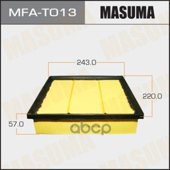 

Воздушный фильтр "Masuma" MFA-T013 TOYOTA/ CAMRY/ GSV50L