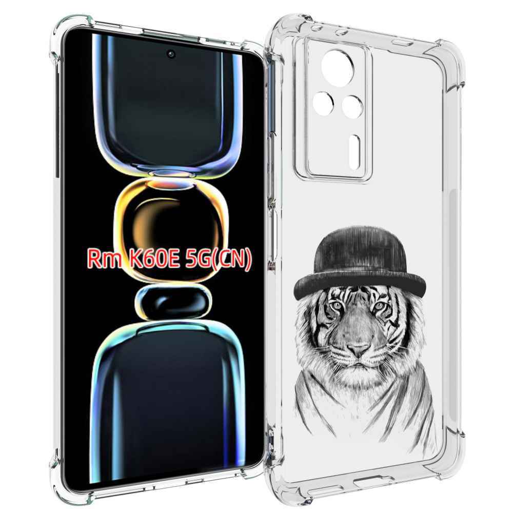 

Чехол MyPads тигр британец для Xiaomi Redmi K60E, Tocco