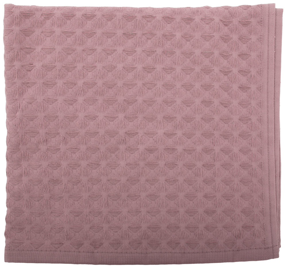 Полотенце НТК Cottonika 50 х 100 см вафельное пыльно-розовое