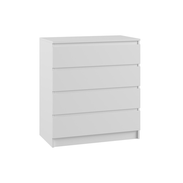 

Комод с 4-мя ящиками Мадера, 800х420х1000, Белый