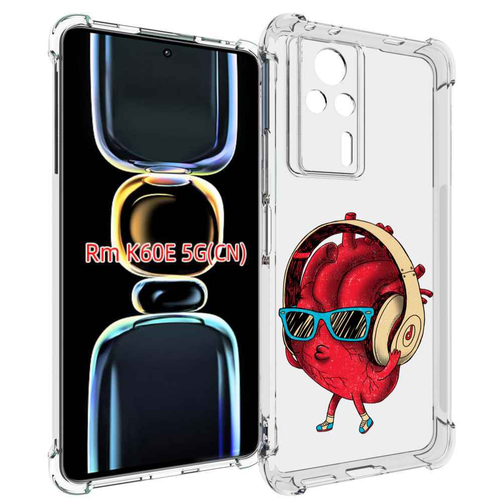 

Чехол MyPads слушай сердце для Xiaomi Redmi K60E, Tocco