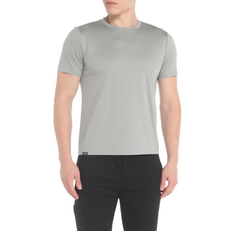 

Футболка мужская Maison David SS53 серая 3XL, Серый, SS53