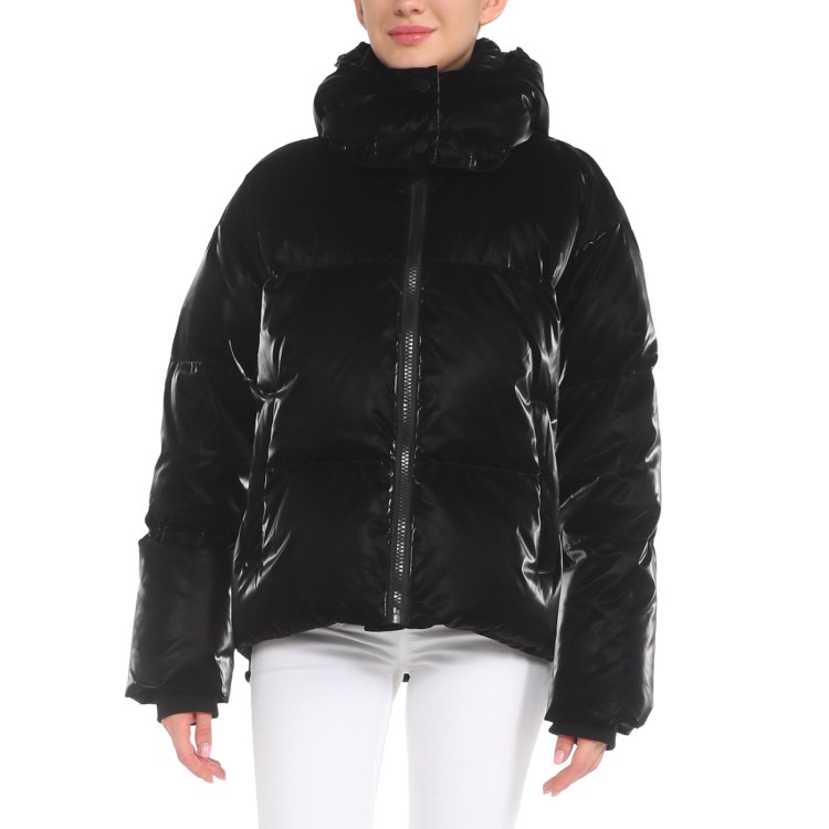 

Куртка женская Maison David MLY010 черная XL, Черный, MLY010