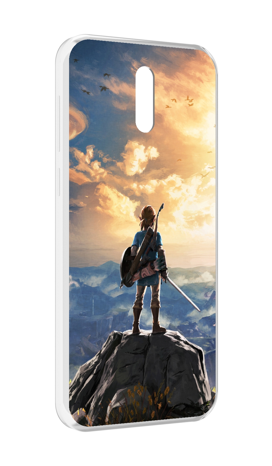 Чехол MyPads The Legend of Zelda для Alcatel 3L (2019)