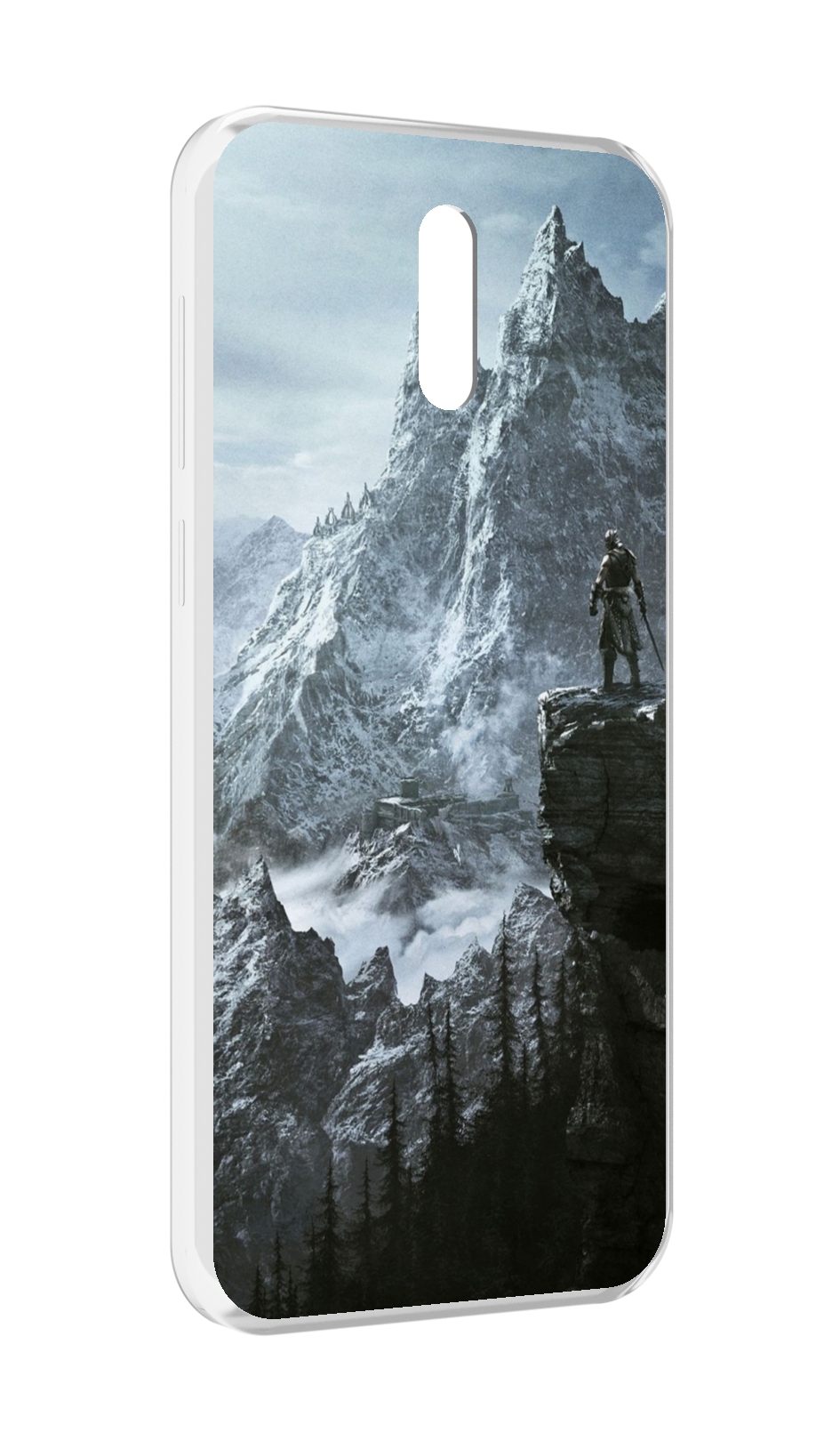 

Чехол MyPads The Elder Scrolls V Skyrim для Alcatel 3L (2019), Прозрачный, Tocco