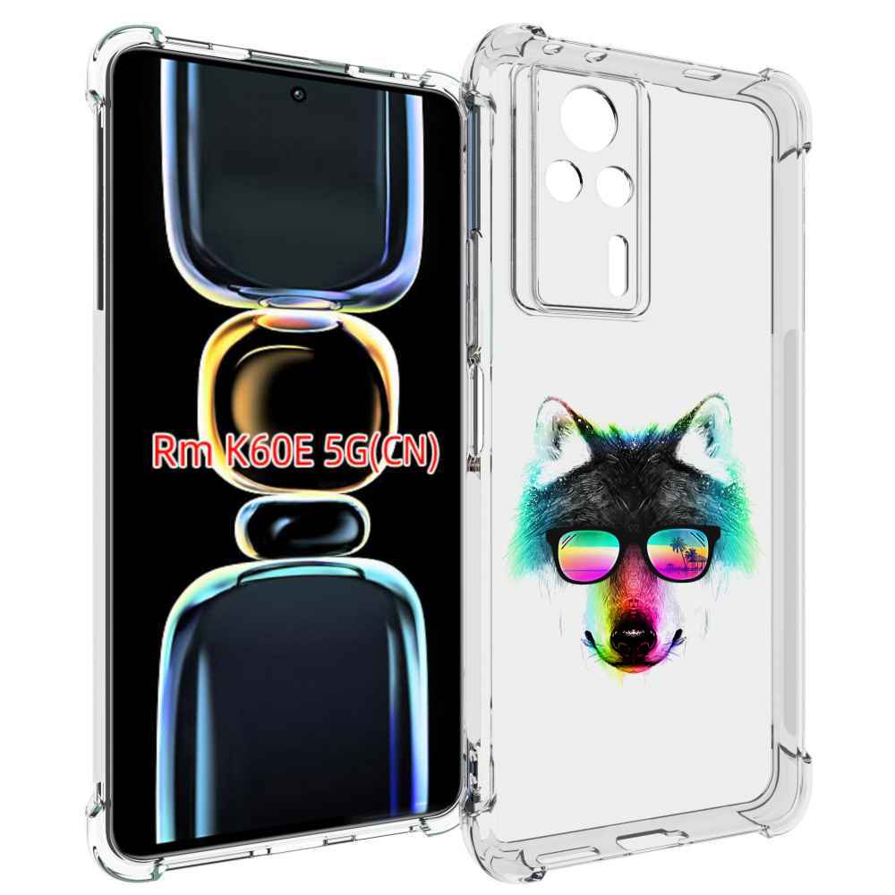 

Чехол MyPads радужный волк для Xiaomi Redmi K60E, Tocco