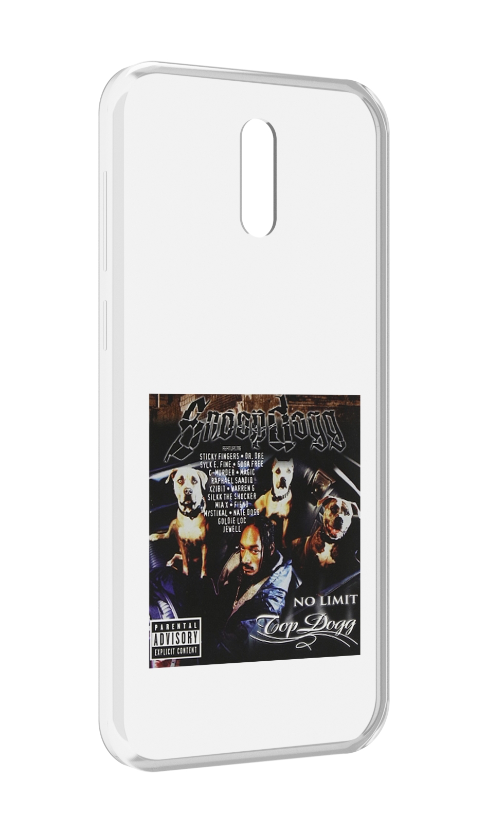 

Чехол MyPads Snoop Dogg NO LIMIT TOP DOGG для Alcatel 3L (2019), Прозрачный, Tocco