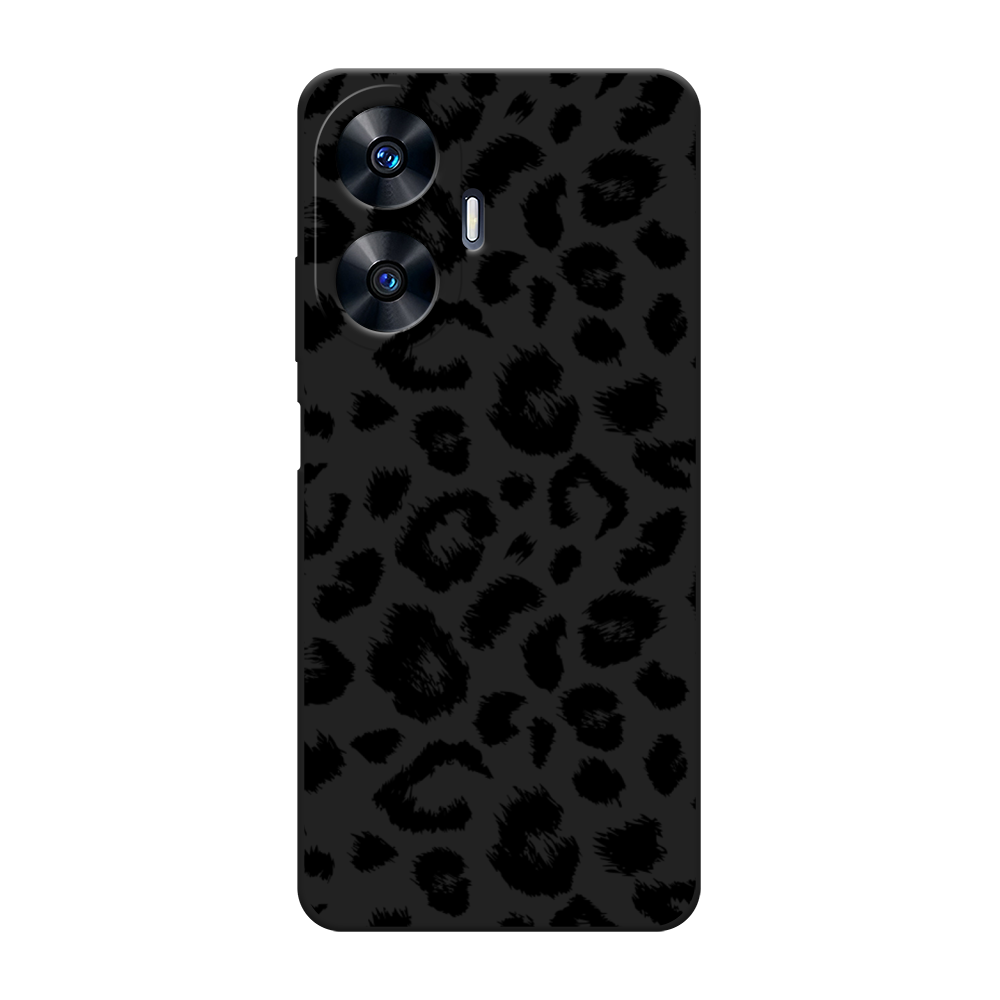 

Чехол Awog на Realme C55 "Окрас леопарда фон", Черный, 2513852-1