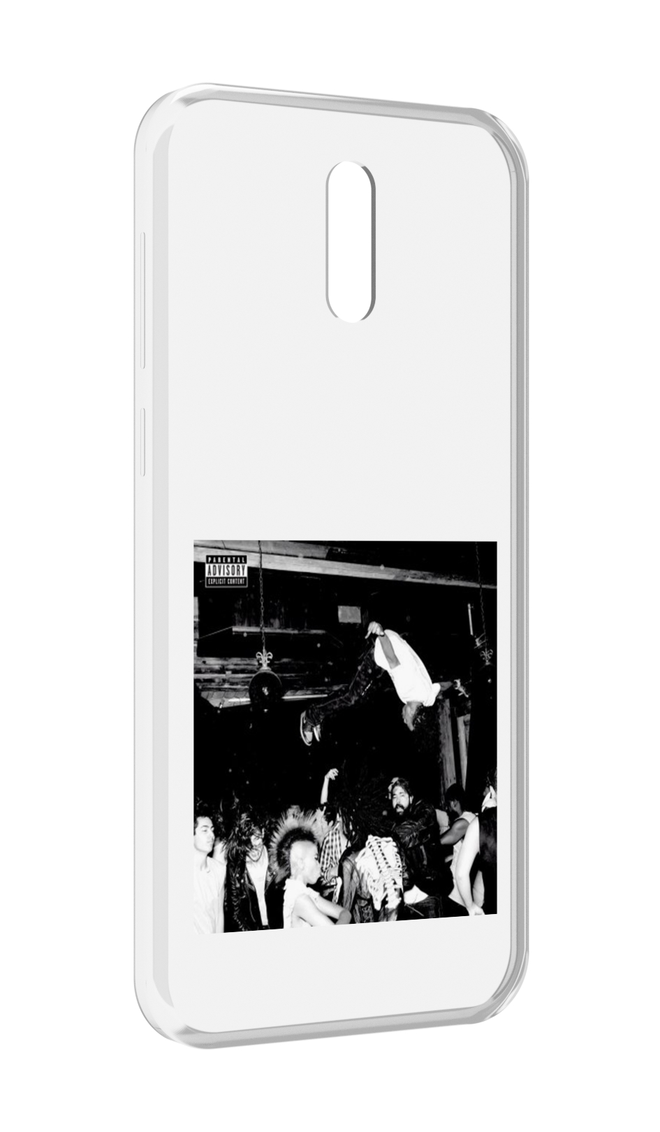 

Чехол MyPads Playboi Carti - Die Lit для Alcatel 3L (2019), Прозрачный, Tocco