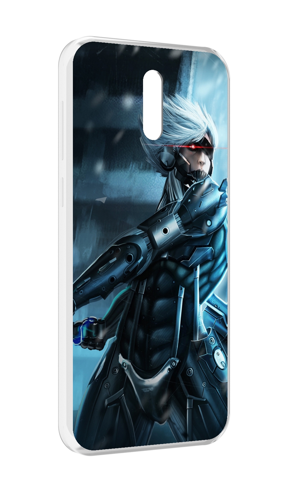 

Чехол MyPads Metal Gear Rising Revengeance для Alcatel 3L (2019), Прозрачный, Tocco