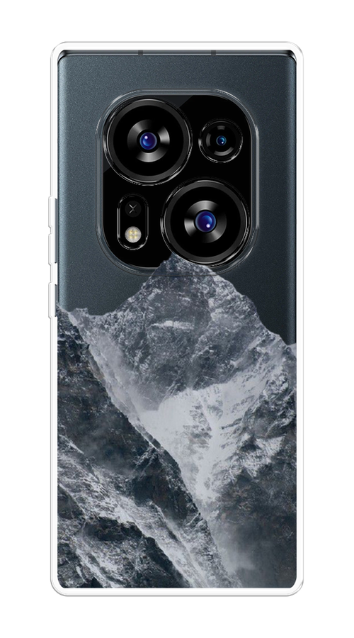 

Чехол на Tecno Phantom X2/X2 Pro "Горы арт 4", Серый;бежевый, 303250-2