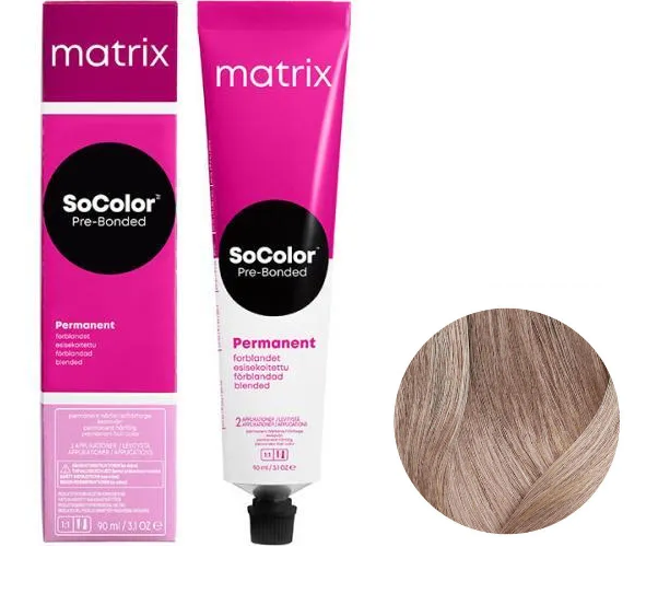 Крем-краска для волос Matrix SoColor Pre-Bonded перманентная с бондером, 9AV (9.12)