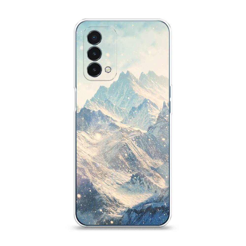 

Чехол Awog на OnePlus Nord N200 5G / ВанПлас Nord N200 5G "Горы 4", Голубой, 152250-4