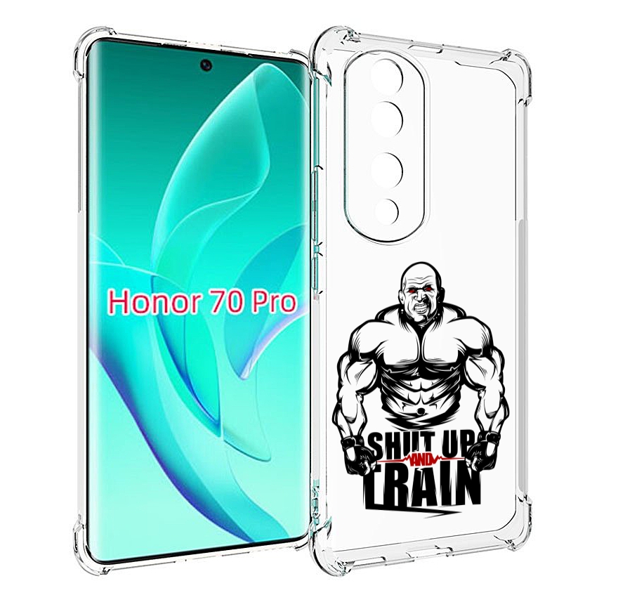 

Чехол MyPads здоровое тело для Honor 70 Pro / 70 Pro Plus, Прозрачный, Tocco