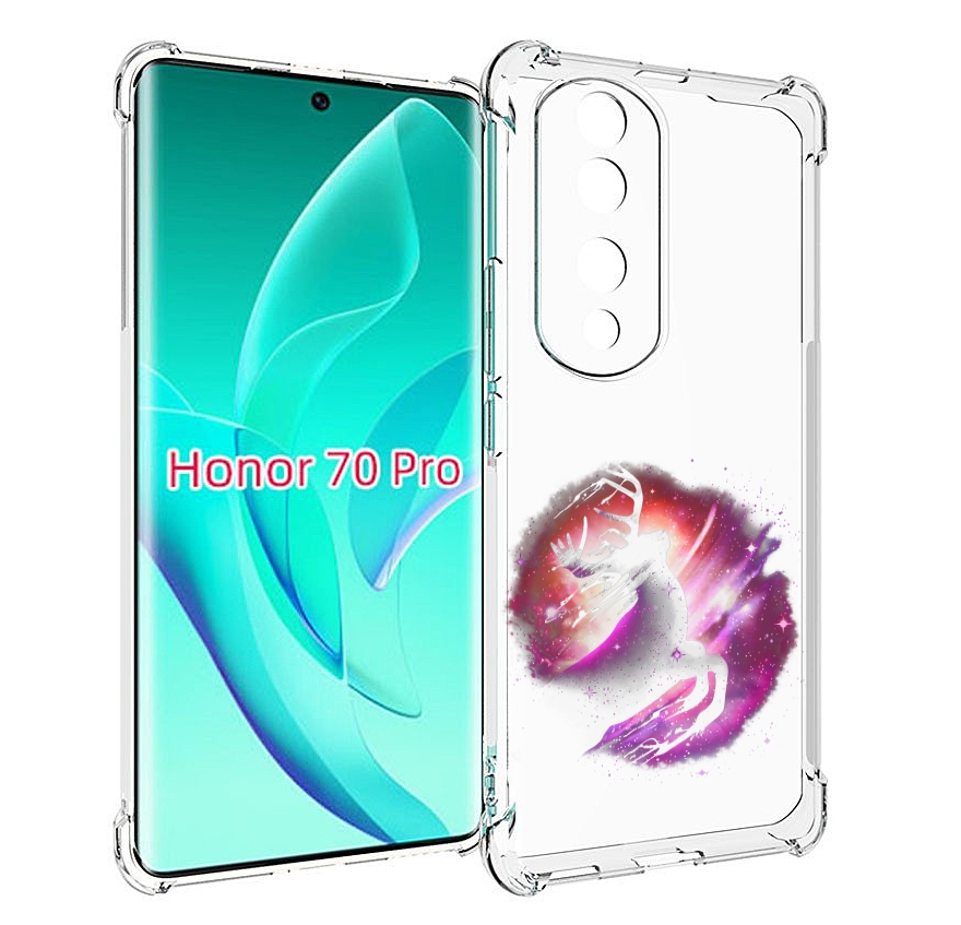 

Чехол MyPads звездный олень для Honor 70 Pro / 70 Pro Plus, Прозрачный, Tocco