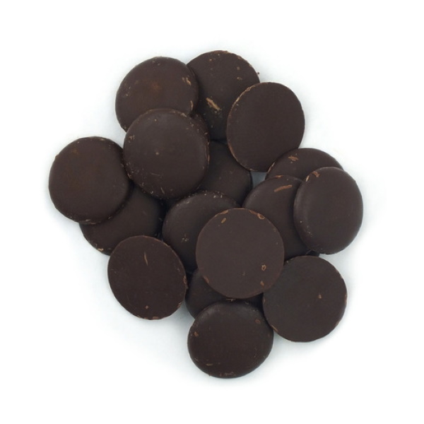 фото Темный шоколад icam без сахара 60% в дисках 4 кг