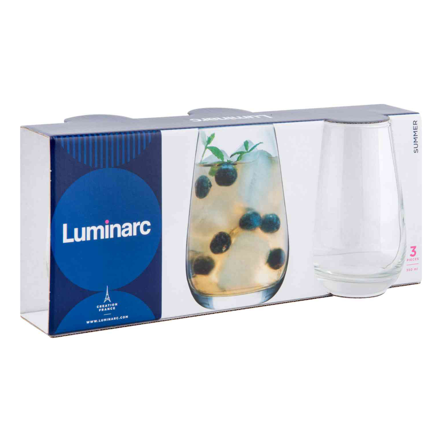 фото Стаканы luminarc summer 350 мл 3 шт