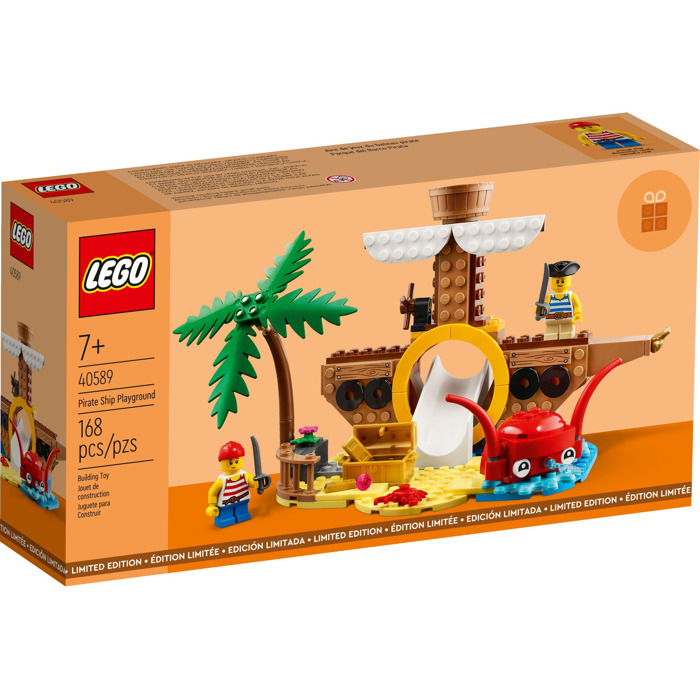 Конструктор LEGO Детская площадка: пиратский корабль, 168 деталей конструктор lego star wars пиратский истребитель 285 деталей 75346
