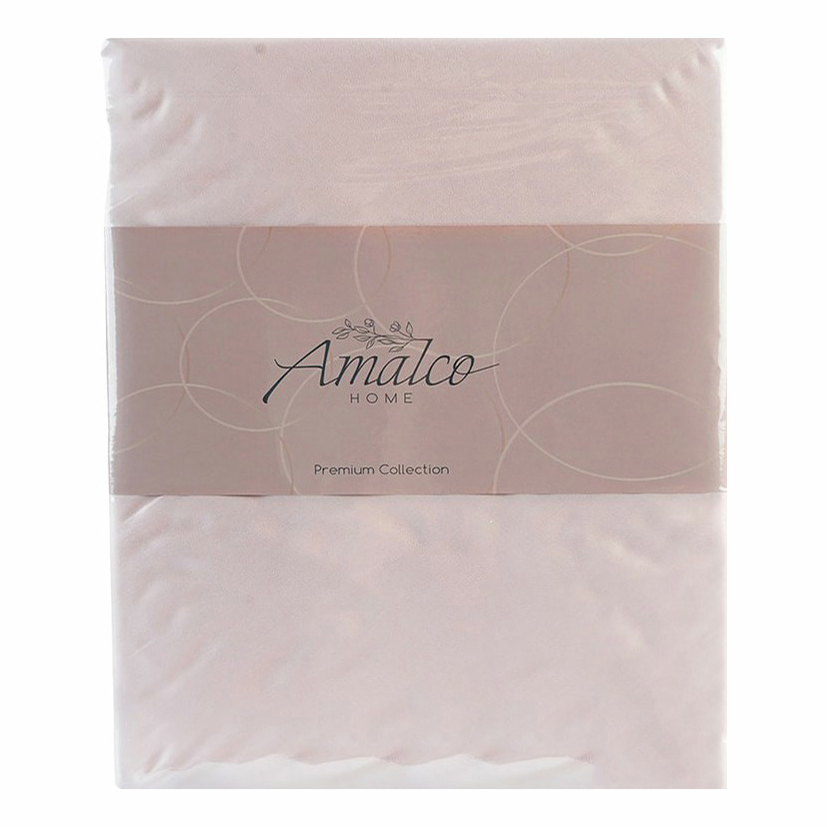 

Простыня Amalco Home 220x240 см тенсель пыльная роза, Розовый