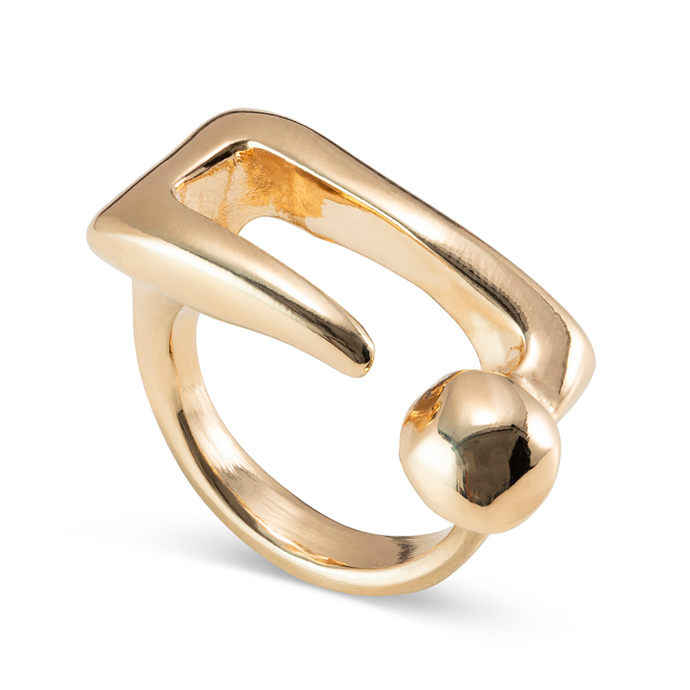 

Кольцо из бижутерного сплава р. . UNOde50 ANI0778ORO00018, ANI0778ORO000