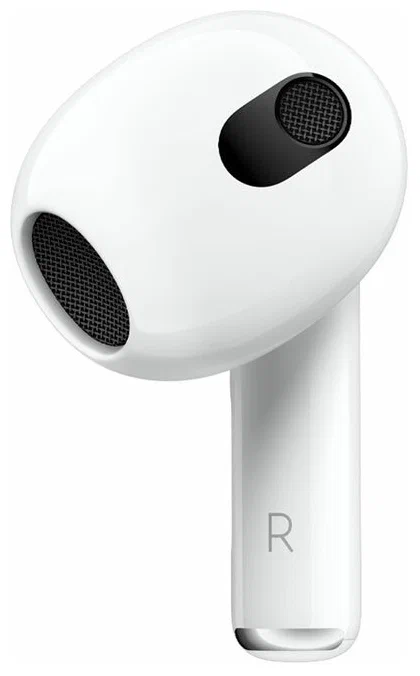 

Правый наушник Apple AirPods 3 White, AirPods 3