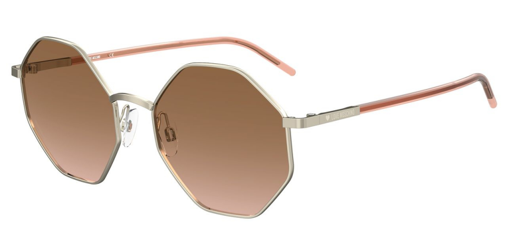 Солнцезащитные очки женские MOSCHINO LOVE MOL029/S коричневые