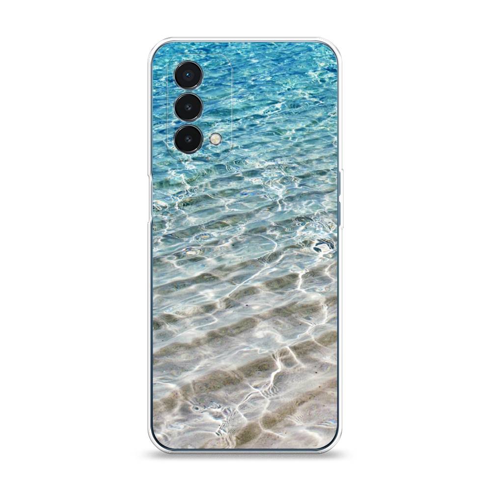 

Чехол Awog на OnePlus Nord N200 5G / ВанПлас Nord N200 5G "Волны 10", Голубой, 152250-4