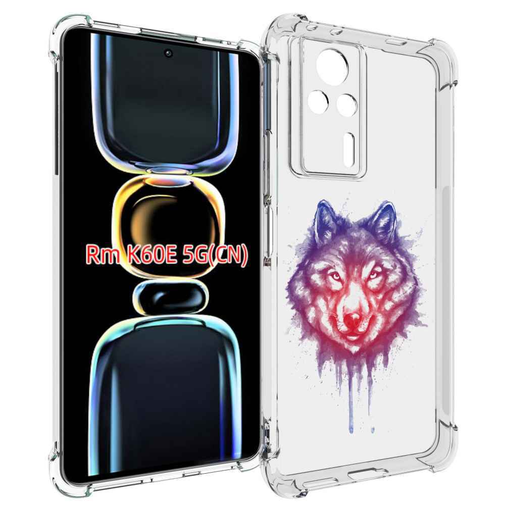 

Чехол MyPads пушистый волк для Xiaomi Redmi K60E, Tocco