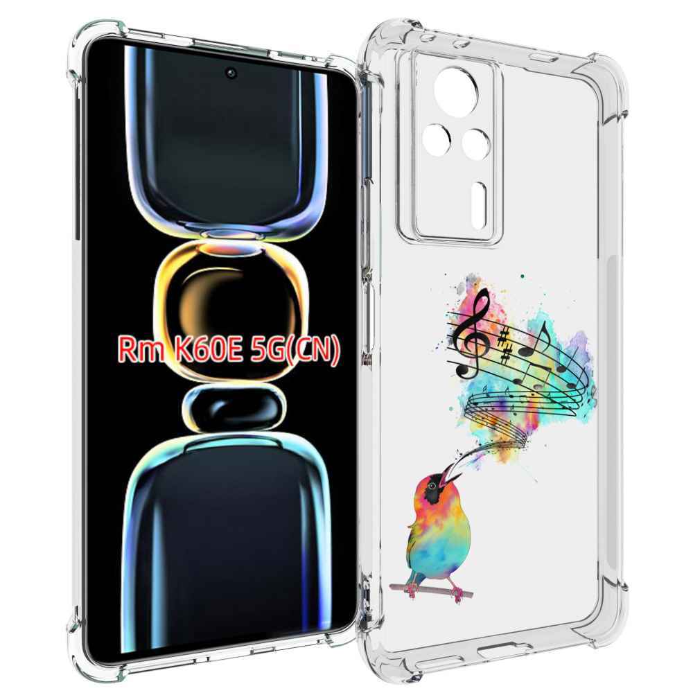 

Чехол MyPads певчая птичка для Xiaomi Redmi K60E, Tocco