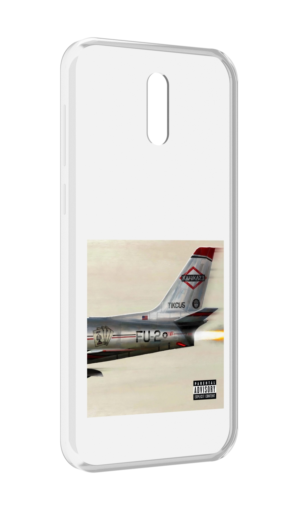

Чехол MyPads KAMIKAZE Eminem для Alcatel 3L (2019), Прозрачный, Tocco