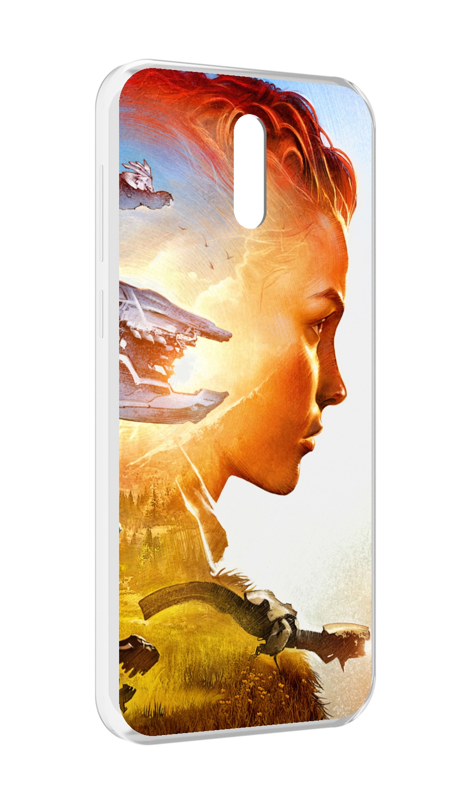 

Чехол MyPads Horizon Zero Dawn art для Alcatel 3L (2019), Прозрачный, Tocco